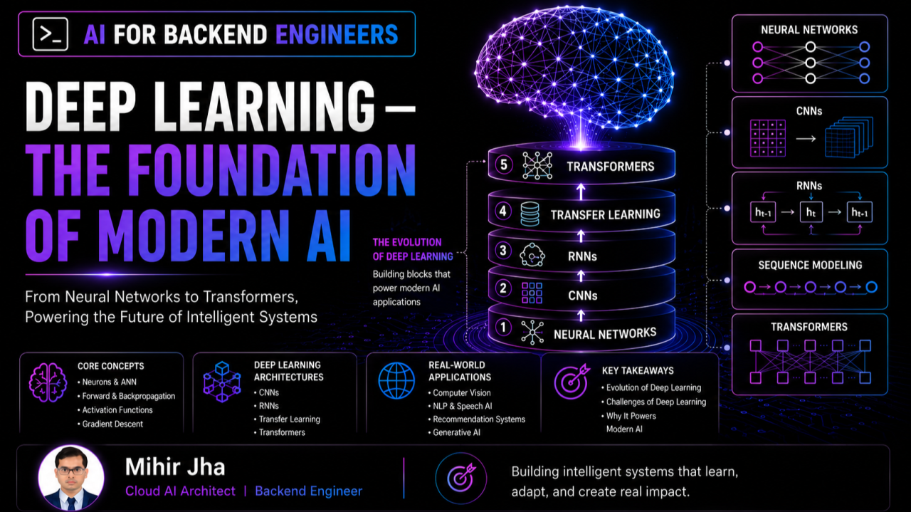 Deep Learning — The Foundation of Modern AI