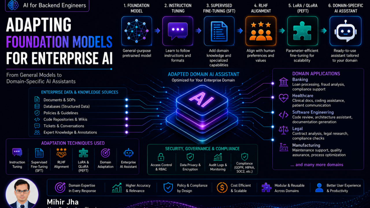 Large Language Models: Adapting Foundation Models for Enterprise AI Banner